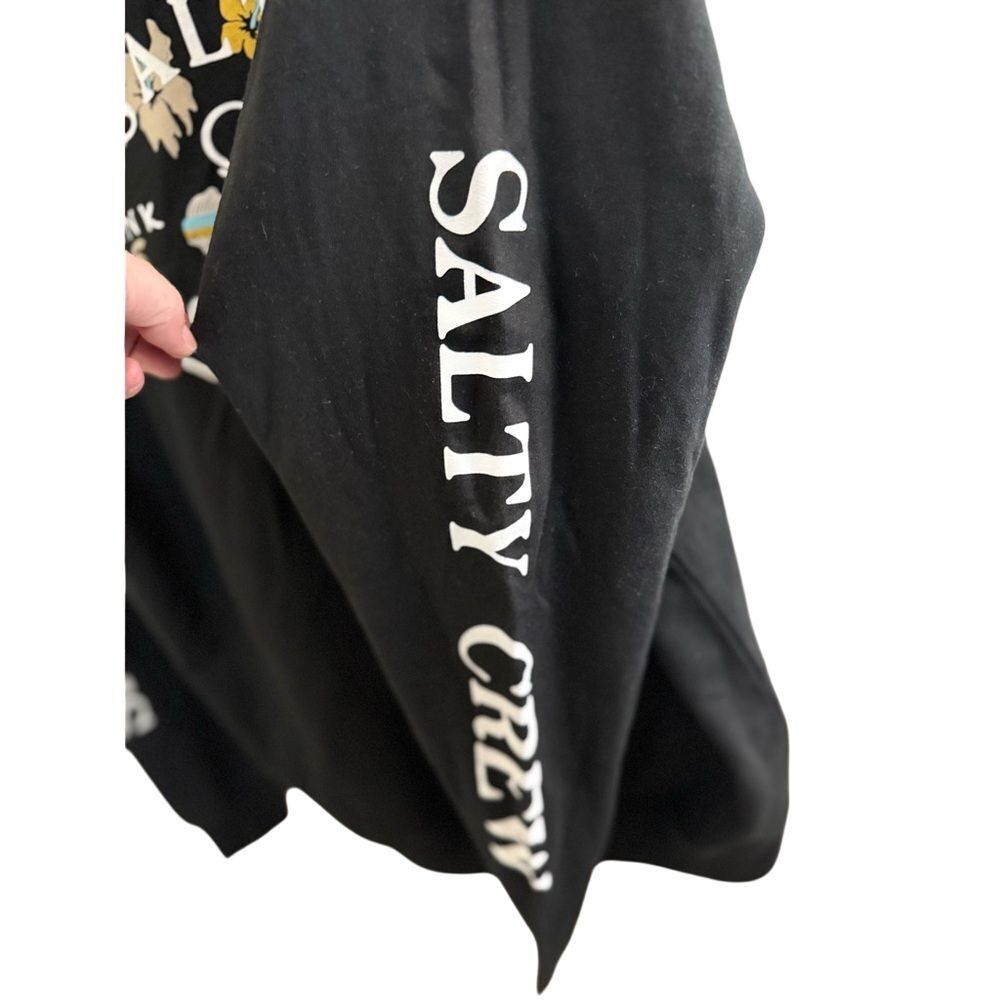 Salty Crew Hoodie Logo Black XL - Picture 3 of 7